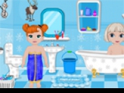 Jouer à Frozen Baby Bathroom Decor