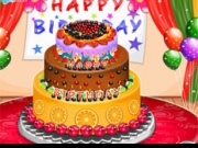 Jouer à Fresh Birthday Fruit Cake