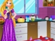 Jouer à Rapunzel Messy Kitchen Cleaning