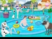 Jouer à Frozen Pool Party Decoration