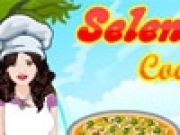 Jouer à Selena Cooking Hummus Pizza