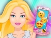 Jouer à Barbie iPhone Emoji Decoration
