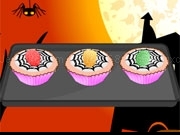 Jouer à Halloween Spiced Spider Cupcakes