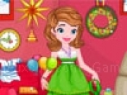 Jouer à Princess Sofia Christmas Clean Up