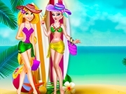 Jouer à Elsa and Rapunzel Swimsuits Fashion