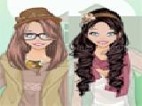 Jouer à Boho chic sisters dress up game