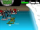 Jouer à Teenage mutant ninja turtles - sewer surf showdown