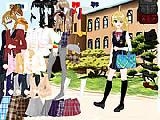 Jouer à School uniform dressup