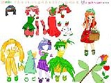 Jouer à Fruit doll dressup