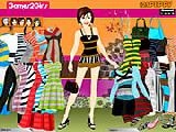 Jouer à Rachel stripes dressup