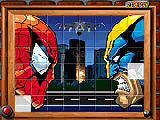 Jouer à Sort my tiles spiderman and wolverine