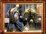 Jouer à Sort my tiles wolverine vs hulk