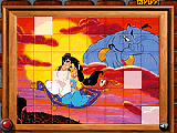 Jouer à Sort my tiles aladdin and jasmine