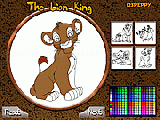 Jouer à The lion king online coloring