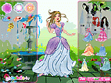 Jouer à Joyful princess dress up