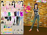 Jouer à Attitude girl dress up