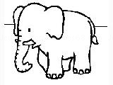 Jouer à Coloring elephants -1