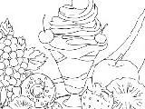 Jouer à Ice-cream sundae coloring