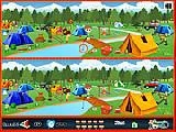 Jouer à Camping - spot the difference
