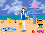Jouer à Life guard dress up