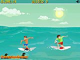 Jouer à Surf up soccer