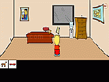 Jouer à Bart simpson saw game