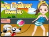 Jouer à Dog trainer dress up
