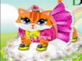Jouer à Cute kitty dress up