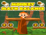Jouer à Monkey math balance