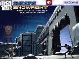 Jouer à Teen titans: cyborg snowfight