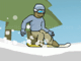 Jouer à Downhill snowboard ii