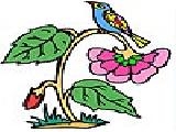 Jouer à Colorful sparrow coloring