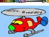 Jouer à Cute helicopter coloring game