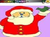 Jouer à Father christmas bird coloring game