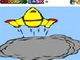 Jouer à Tiny rocket coloring game