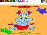 Jouer à Cute rabbit coloring game