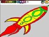 Jouer à Space craft coloring game