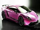 Jouer à Pink adorable car puzzle