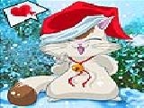Jouer à Cute christmas cat puzzle