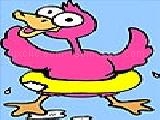 Jouer à Swimmer duck coloring