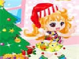 Jouer à Lovely christmas doll dress up