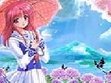 Jouer à Little girl and  flowers puzzle