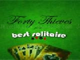 Jouer à Forty thieves solitaire