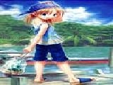 Jouer à Cheerful girl at the beach puzzle