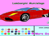 Jouer à Lamborgini murcielago coloring