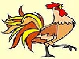Jouer à Lonely rooster coloring