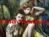 Jouer à Find numbers - fantasy girls