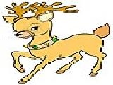 Jouer à Christmas deer coloring
