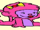 Jouer à Cute monkey coloring game