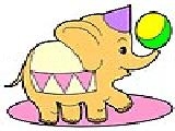 Jouer à Circus elephant coloring